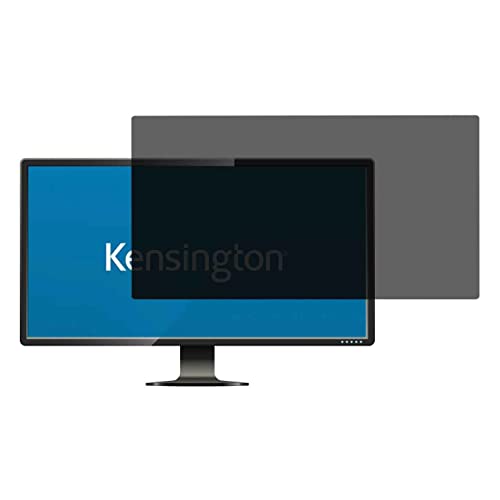 Kensington Blickschutzfilter für Monitore 19,5 Zoll, 16:9, Geeignet für LG, ViewSonic, Samsung, DSGVO-konform, Für mehr Datensicherheit, Mit Blaulichtfilter und Blendschutz, 626478 von Kensington