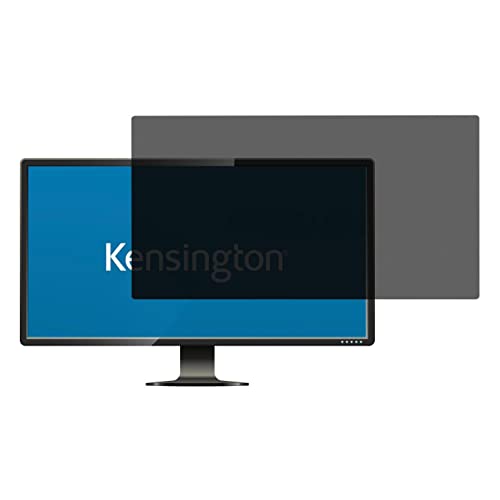 Kensington Blickschutzfilter für Monitore 19 Zoll, 16:10, Geeignet für LG, ViewSonic, Samsung, DSGVO-konform, Für mehr Datensicherheit, Mit Blaulichtfilter und Blendschutz, 626477 von Kensington