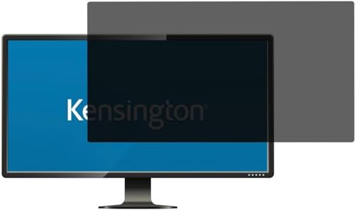 Kensington Blickschutzfilter für Monitore 21,5 Zoll, 16:9, Geeignet für LG, ViewSonic, Samsung, DSGVO-konform, Für mehr Datensicherheit, Mit Blaulichtfilter und Blendschutz, 626482 von Kensington