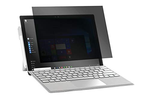Kensington Blickschutzfilter für Surface Go, 10 Zoll, Touchscreen-geeignet, Abnehmbar, DSGVO-konform, Für mehr Datensicherheit, Mit Blaulichtfilter und Blendschutz, 626663 Kensington Blickschutzfilter für Surface Go, 10 Zoll, Touchscreen-geeignet, Abnehmbar, DSGVO-konform, Für mehr Datensicherheit, Mit Blaulichtfilter und Blendschutz, 626663 von Kensington
