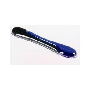 Kensington Duo Gel Wristrest Wave - Tastatur-Handgelenkauflage - Schwarz, Blau (62397) von Kensington