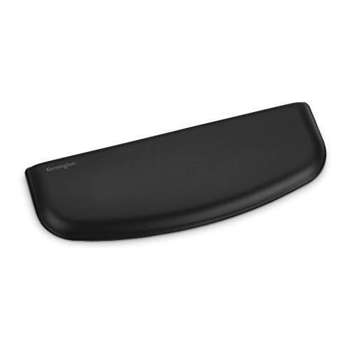 Kensington ErgoSoft Handgelenkauflage für Flache, kompakte Tastaturen, Ergonomisches und einzigartiges Design, Ideal für MacBook, iMac, Surface, Destop Computer, Schwarz, K52801EU, 41 x 14 x 2 cm von Kensington