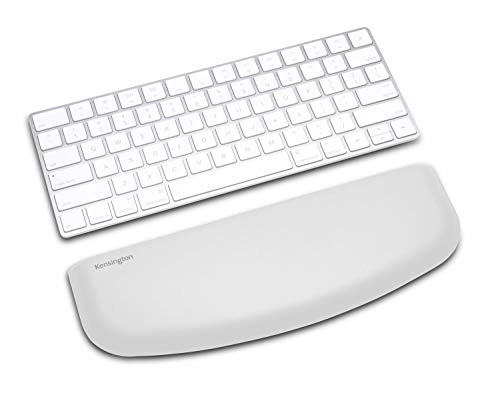 Kensington ErgoSoft Handgelenkauflage für schmale, kompakte Tastatur, Grau von Kensington