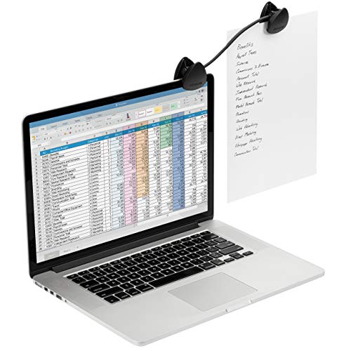 Kensington FlexClip-Konzepthalter mit flexiblem Hals für eine optimale Dokumentausrichtung, Zur Befestigung an Laptops, Ultrabooks, Notebooks oder Monitoren, 62081 Kensington FlexClip-Konzepthalter mit flexiblem Hals für eine optimale Dokumentausrichtung, Zur Befestigung an Laptops, Ultrabooks, Notebooks oder Monitoren, 62081 von Kensington