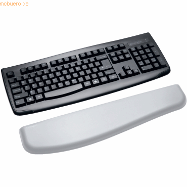 Kensington Handgelenkauflage ErgoSoft Gel Standard-Tastatur grau von Kensington