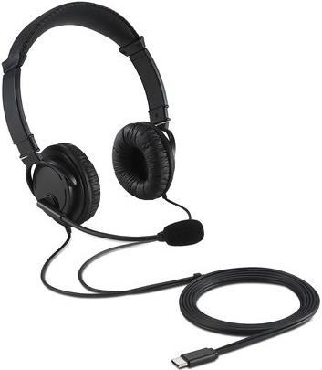 Kensington Hi-Fi USB-C Headphones with Mic - Headset - On-Ear - kabelgebunden - USB-C - Schwarz Kensington Hi-Fi USB-C Headphones with Mic - Headset - On-Ear - kabelgebunden - USB-C - Schwarz von Kensington