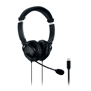 Kensington HiFi USB-C USB-Headset schwarz Kensington HiFi USB-C USB-Headset schwarz von Kensington