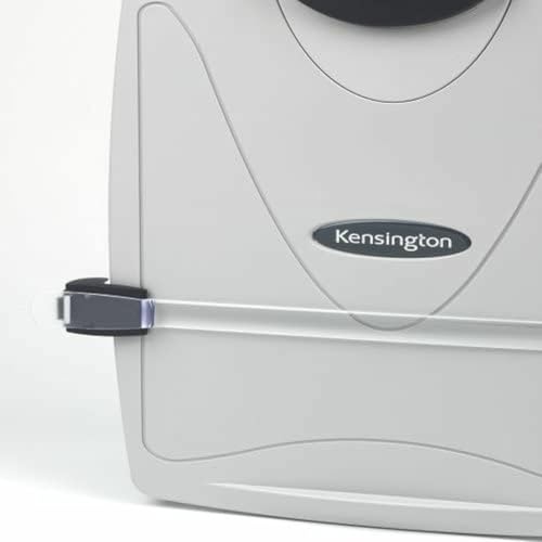Kensington Insight Plus Dokumentenhalter für bis zu 50 Seiten, Mit 4 Winkeleinstellungen und vergrößerter Linienführung in grau, 62405 von Kensington