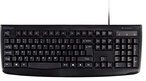 Kensington K: Tastatur waschbar Pro Fit USB US INT von Kensington