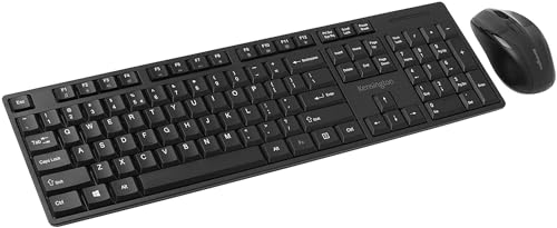 Kensington K75230FR Pro Fit Wireless Desktop mit französischer Tastatur, Schwarz von Kensington