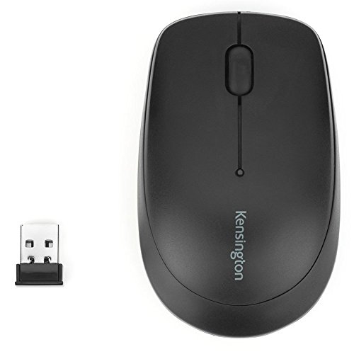 Kensington Kabellose ergonomische mobile Maus, Wireless Pro Fit Mobile Computermaus für Laptop, Desktop und Gaming, mit 2.4GHz, USB-Verbindung, Inkl. 2 AA-Batterien, Schwarz, K72452WW Kensington Kabellose ergonomische mobile Maus, Wireless Pro Fit Mobile Computermaus für Laptop, Desktop und Gaming, mit 2.4GHz, USB-Verbindung, Inkl. 2 AA-Batterien, Schwarz, K72452WW von Kensington
