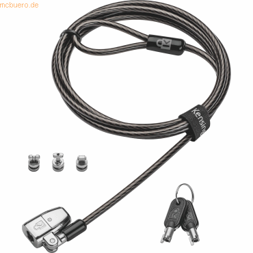 Kensington Laptopschloss ClickSafe 2.0 3-in-1 schwarz von Kensington