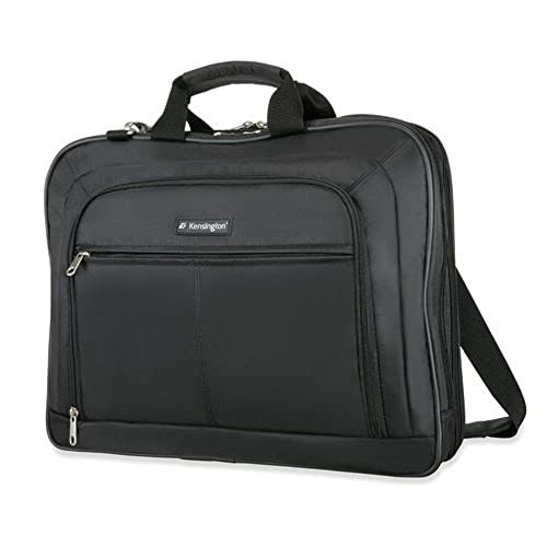 Kensington Laptoptasche 17 Zoll SP45 Classic, tragbare Tasche für 17 Zoll Laptops und Tablets, Mit Tragegriff und Schultergurt für Männer und Frauen, schwarz, K62568US von Kensington