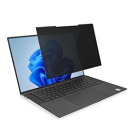 Kensington MagPro™ Magnetischer Blickschutzfilter für Laptop 15,6 Zoll, 16:10, Magnetische Schutzfolie, Begrenzter Sichtbereich für mehr Datensicherheit, DSGVO-konform, Mit Blaulichtfilter, K55255WW von Kensington