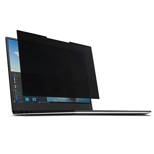 Kensington MagPro™ Magnetischer Blickschutzfilter für Laptops 15,6 Zoll, 16:9, Magnetische Schutzfolie, Begrenzter Sichtbereich für mehr Datensicherheit, DSGVO-konform, Mit Blaulichtfilter, K58353WW von Kensington