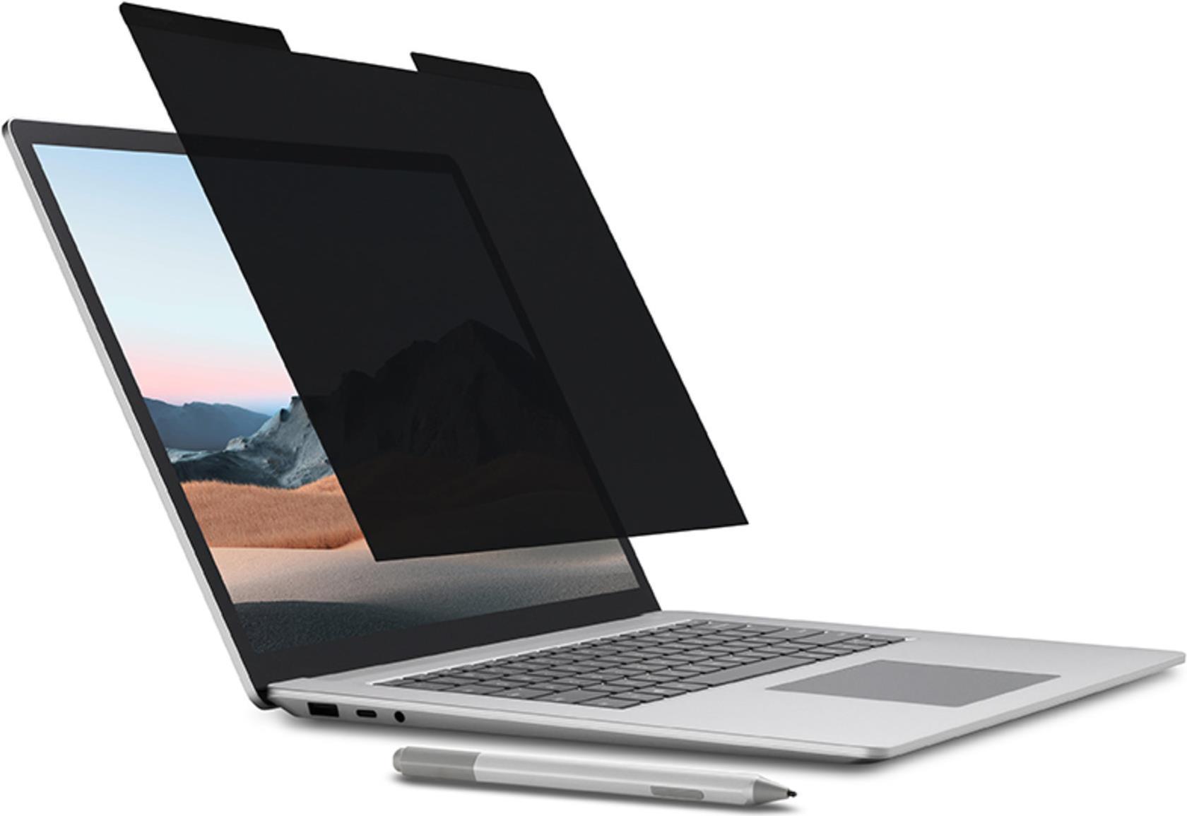 Kensington MagPro Elite Magnetic Privacy Screen for Surface Laptop 3 38,10cm (15) - Blickschutzfilter für Notebook - entfernbar - magnetisch - 38.1 cm (15) - für Microsoft Surface Laptop 3 (15 ) von Kensington