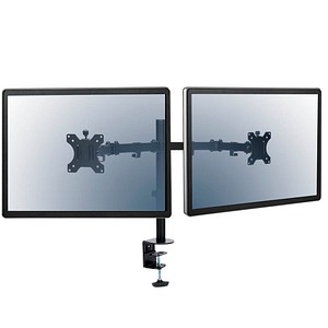 Kensington Monitor-Halterung SmartFit Ergo Dual K55409WW schwarz für 2 Monitore, Tischklemme, Tischbohrung von Kensington