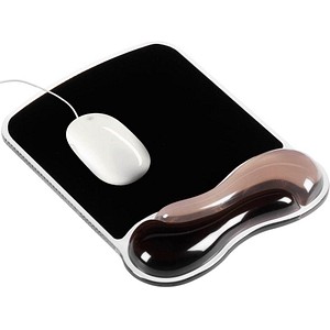 Kensington Mousepad mit Handgelenkauflage Duo Gel schwarz, grau von Kensington