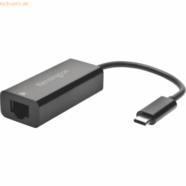 Kensington Netzwerk-Adapter CA1100E USB-C auf Gigabit Ethernet schwarz von Kensington