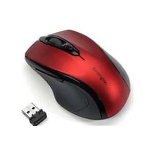 Kensington Pro Fit Mid-Size - Maus - optisch - drahtlos - 2,4 GHz - kabelloser Empfänger (USB) - Rubinrot (K72422WW) von Kensington