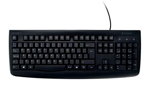 Kensington Pro Fit Washable Keyboard Wired - Spain K64407ES, W125866232 (Wired - Spain K64407ES, Standard, USB, QWERTY, Black) von Kensington