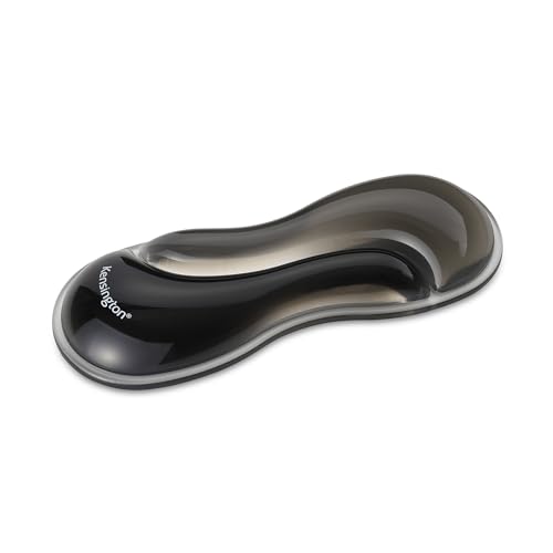 Kensington Slim Duo Gel Maus & Trackball Handgelenkstütze, Mauspad mit Gelkissen, ergonomischer Komfort, für Flache PC-Mäuse und Trackballs, 192 x 72 x 22 mm, Schwarz/Grau, K62438WW Kensington Slim Duo Gel Maus & Trackball Handgelenkstütze, Mauspad mit Gelkissen, ergonomischer Komfort, für Flache PC-Mäuse und Trackballs, 192 x 72 x 22 mm, Schwarz/Grau, K62438WW von Kensington