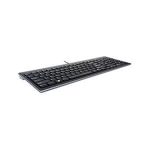 Kensington SlimType Keyboard - Tastatur - USB - Schwarz - Deutsch (K72357DE) von Kensington