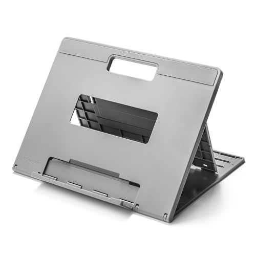 Kensington SmartFit Easy Riser Go 17 Zoll Laptop Ständer, Höhenverstellbar & tragbar, Ideal für Notebooks, Ultrabooks, ChromeBooks und SurfaceBooks bis 17 Zoll, Home Office und Büro, K50420EU Kensington SmartFit Easy Riser Go 17 Zoll Laptop Ständer, Höhenverstellbar & tragbar, Ideal für Notebooks, Ultrabooks, ChromeBooks und SurfaceBooks bis 17 Zoll, Home Office und Büro, K50420EU von Kensington