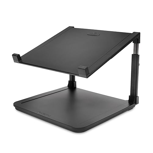 Kensington SmartFit Laptopständer, Höhenverstellbar, Für bis zu 15,6 Zoll, Notebook Ständer mit rutschhemmender Oberfläche & Kensington Sicherheits-Slot, K52783WW von Kensington