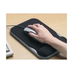 Kensington Sports Contour Gel Mouse Wrist Pad - Mauspad mit Handgelenkpolsterkissen - Schwarz (57711) von Kensington