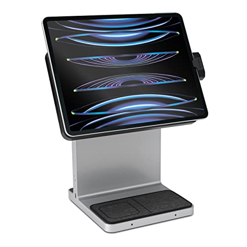 Kensington StudioDock iPad Pro Stand - Verstellbare Tablet-Halterung für iPad Pro 12 (2018/2020/2021/2022) - Magnetische Befestigung - Schnelles Aufladen von iPad, iPhone und AirPod, (K39160WW) von Kensington