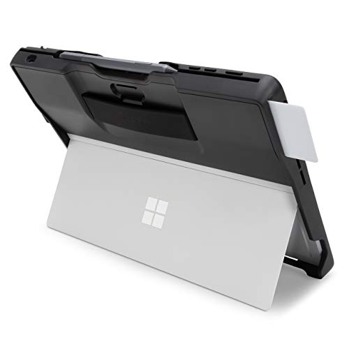 Kensington Surface Pro Schutzhülle Blackbelt, Robustes Gehäuse für Surface Pro 7/6/5/4, mit CAC-Chipkartenleser und Fallschutz, K97550WW von Kensington