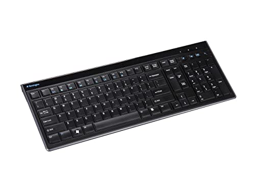 Kensington Tastatur, schmal, 43,2 x 15,2 x 1,9 cm, Schwarz, 5 Stück von Kensington