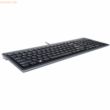 Kensington Tastatur Advance Fit Full-Size Slim schwarz von Kensington