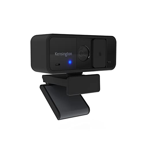 Kensington W1050 1080p-Webcam mit Weitwinkel und integriertem Mikrofon mit Rauschunterdrückung, 95°-Blickwinkel, Digitale PC-Computer-Videokamera für Präsentationen oder Videokonferenzen, K80251 Kensington W1050 1080p-Webcam mit Weitwinkel und integriertem Mikrofon mit Rauschunterdrückung, 95°-Blickwinkel, Digitale PC-Computer-Videokamera für Präsentationen oder Videokonferenzen, K80251 von Kensington