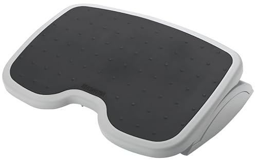 Kensington ergonomische Fußstütze SoleMate für eine verbesserte Körperhaltung, Minderung chronischer Rückenschmerzen und orthopädische Entlastung, mit SmartFit, grau/schwarz, 56145 von Kensington