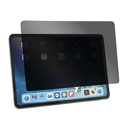 Kensington iPad Pro 12,9 Zoll (2018) Blickschutzfilter im Querformat, Ideal zum Schutz vertraulicher Daten auf dem iPad Pro, blaulichtverringerung und Reflektionsschutz, Selbstklebend, 626789 von Kensington