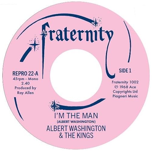 Albert Washington - I'm The Man / Case Of The Blues [Vinyl LP] von Kent Records