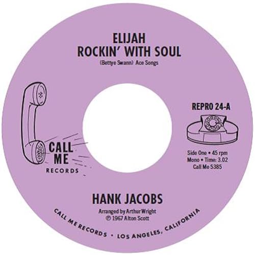 Hank Jacobs - Elijah Rockin' With Soul / East Side [Vinyl LP] von Kent Records