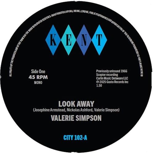 Valerie Simpson - Look Away / It's Just Love [Vinyl LP] von Kent Records