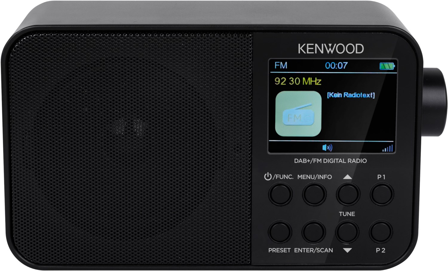 CR-M30DAB-B Heimradio schwarz von Kenwood
