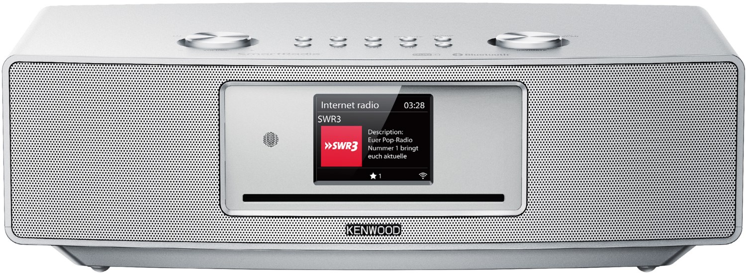 CR-ST700CD-S Internetradio silber von Kenwood