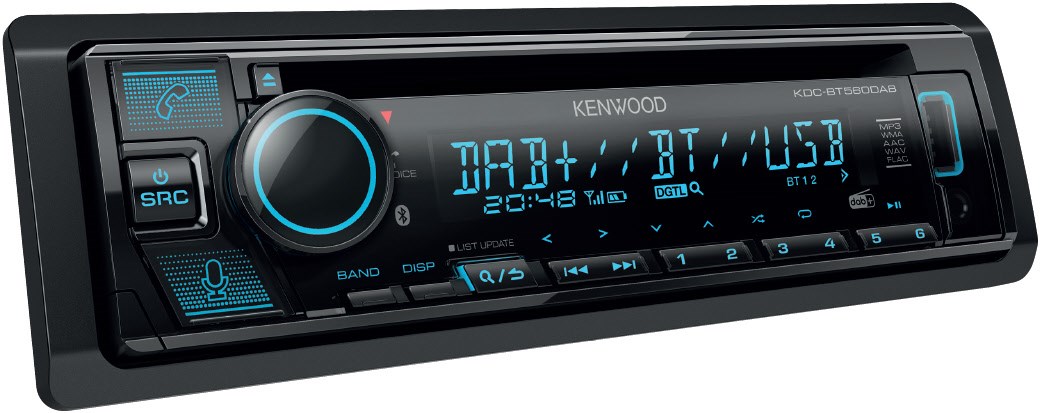 KDC-BT560DAB CD-Autoradio von Kenwood