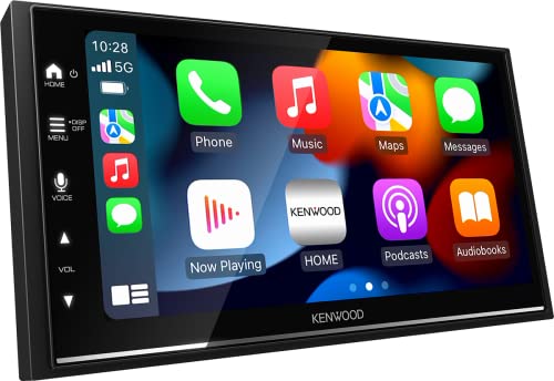 KENWOOD DMX7722DABS - 17,3 cm (6,8") Digital Media AV-Receiver mit Wireless CarPlay & Android Auto (4x50W, DAB+/UKW, BT, 3X Pre-Out 2,5V, USB, iPod/iPhone Control) von Kenwood