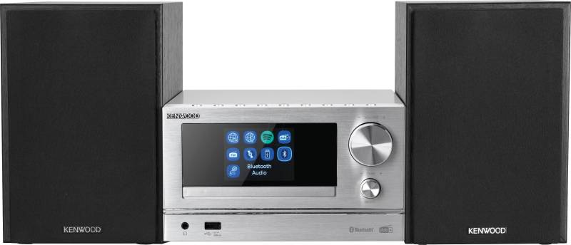 KW M-7000S-S - Micro-Hifi-System, Internetradio, DAB+, CD, 60 Watt von Kenwood