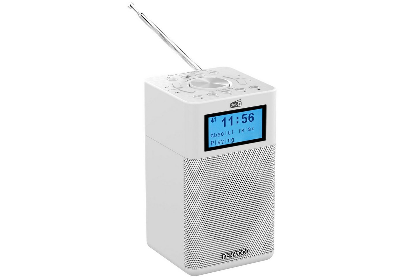 Kenwood CR-M10DAB Digitalradio (DAB) (Digitalradio (DAB), FM-Tuner mit RDS, Bluetooth) von Kenwood