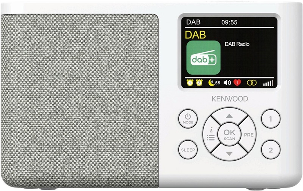 Kenwood CR-M33DAB-W (weiss) von Kenwood
