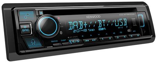 Kenwood KDC-BT560DAB Autoradio Anschluss für Lenkradfernbedienung, Bluetooth®-Freisprecheinrichtun von Kenwood