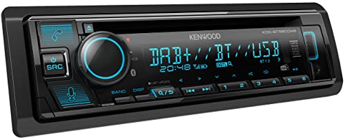 Kenwood KDC-BT560DAB Autoradio Anschluss für Lenkradfernbedienung, Bluetooth-Freisprecheinrichtun, Schwarz Kenwood KDC-BT560DAB Autoradio Anschluss für Lenkradfernbedienung, Bluetooth-Freisprecheinrichtun, Schwarz von Kenwood