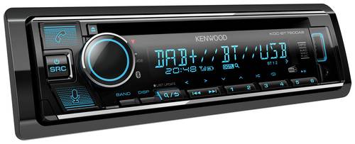 Kenwood KDC-BT760DAB Autoradio DAB+ Tuner, Bluetooth®-Freisprecheinrichtung, Anschluss für Lenkrad von Kenwood